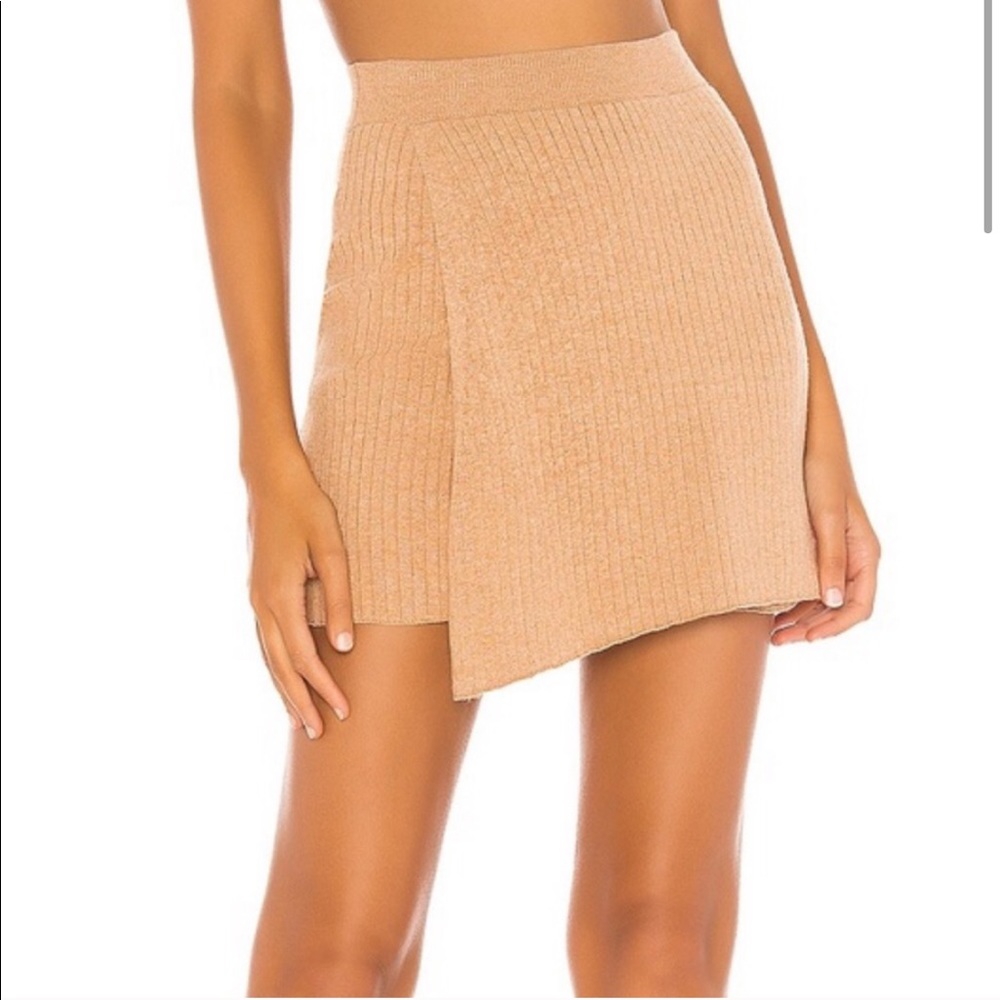NWT Free People Ribbed Sweater Wrap Skirt
